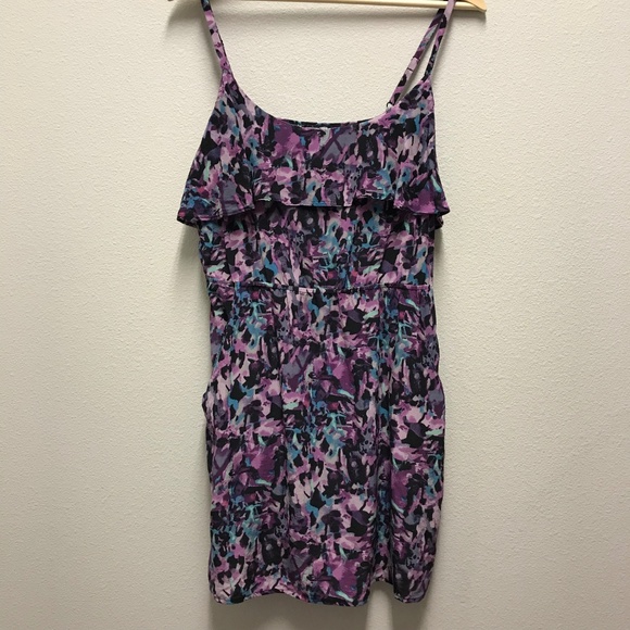 SOLD - Bar III Silk Mini Dress - Picture 8 of 8